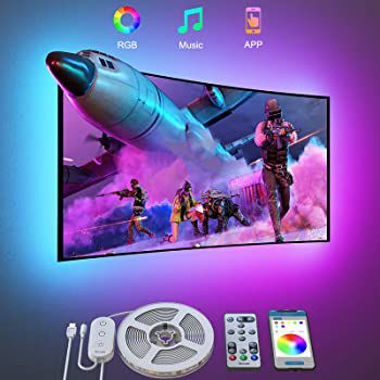 Govee LED TV Hintergrundbeleuchtung mit App Anbindung für 46 60 Zoll für 11,24€   Prime