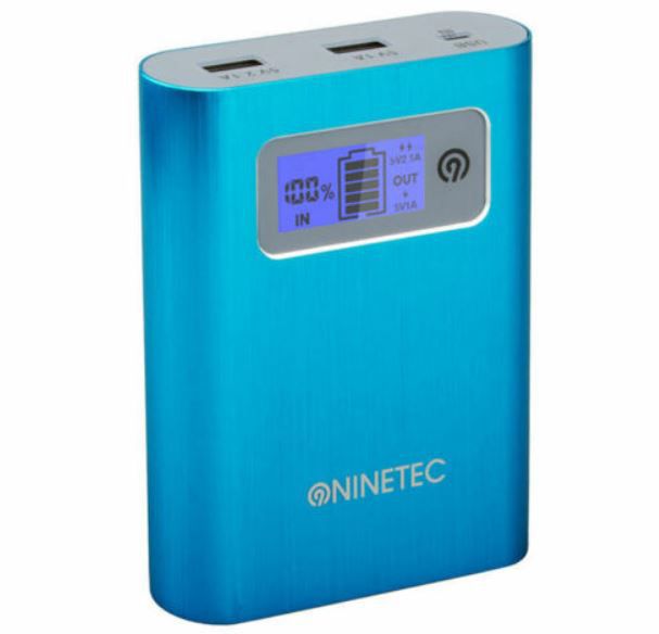 NINETEC PowerDrive 16GB Flash Speicher inkl 13.400mAh Power Bank für 9,99€ (statt 19€)