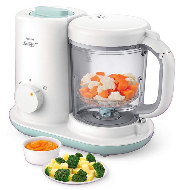 PHILIPS Avent SCF862/02 Dampfgarer + Mixer Babynahrungszubereiter für 69,99€ (statt 92€)