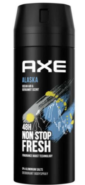 Axe Alaska All Day Fresh Deodorant & Bodyspray (6x150ml) für 14,99€