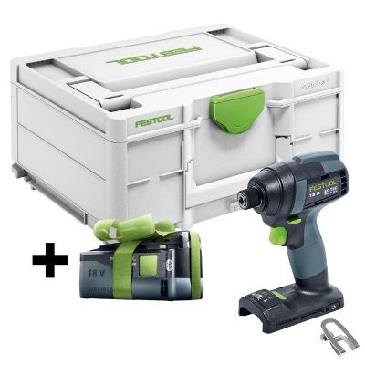 Festool Akku Schlagschrauber TID 18 Basic + Akku (BP 18 Li 5,2 AS ASI) für 254,83€ (statt 345€)