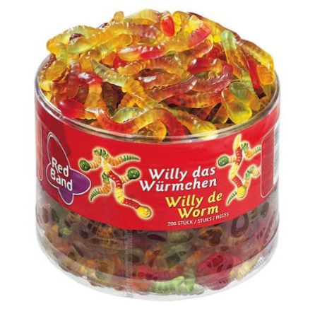 Abgelaufen! 6,6kg Red Band Willy das Würmchen Fruchtgummi für 15,73€ (statt 27€)