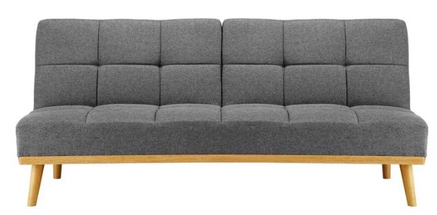 Schlafsofa Daniele (190 x 84 x 84 cm) in Grau für 279,30€ (statt 399€)