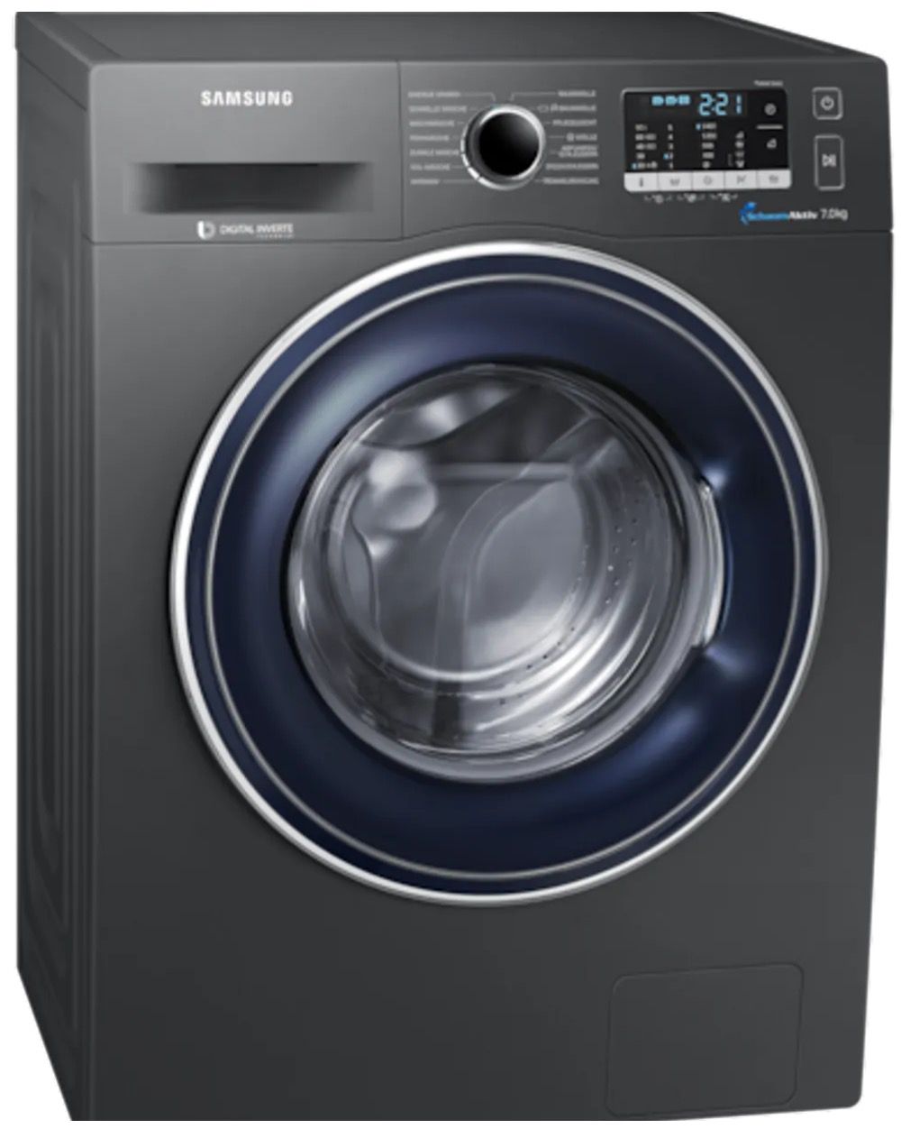 Samsung Waschmaschine Edelstahl (7kg, 1400 U/Min, A+++) für nur 369€ (statt 400€)