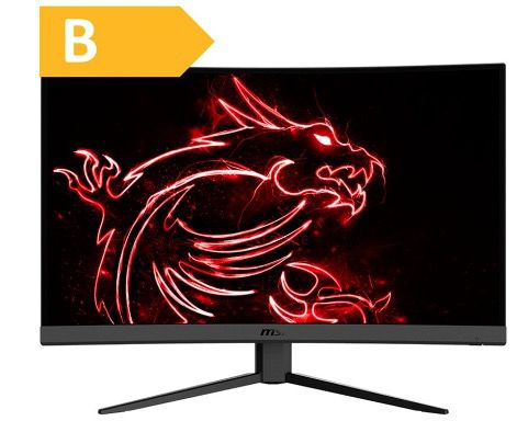 MSI Optix G32CQ4DE curved Gaming Monitor (165 Hz, 1ms) für 289,90€ (statt 318€)