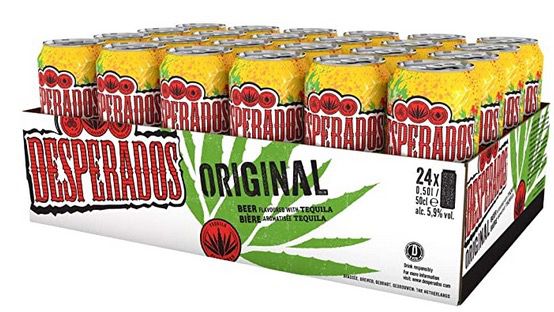 24x Desperados Tequila Flavoured Bier für 37,99€ (statt 52€)