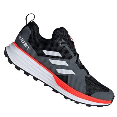 adidas Terrex Two Herren Trailrunningschuh in Schwarz Weiß für 54,95€ (statt 65€)