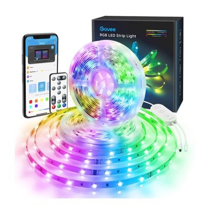 Govee RGB LED Stripes 2x 5 Meter (App und Fernbedienung) mit Musikmodus für 25,99€ (statt 32€)