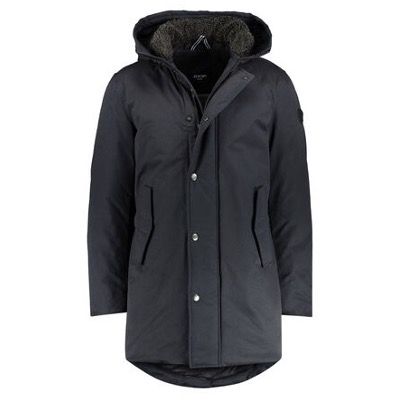 JOOP! Herren Parka Fosters mit Teddy Futter in Marineblau für 299,25€ (statt 389€)