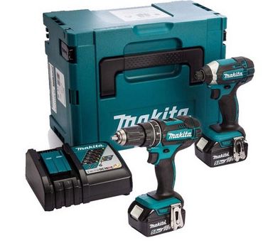 Makita 18 V Kombiset inkl. 2 Akkus je 5 Ah für 288,90€ (statt 319€)