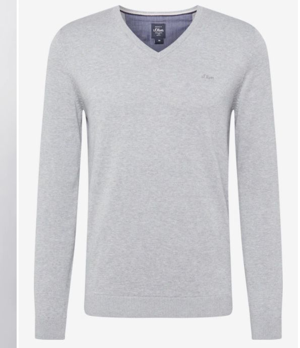 s.Oliver Baumwoll Pullover mit V Neck für 17,94€ (statt 28€)