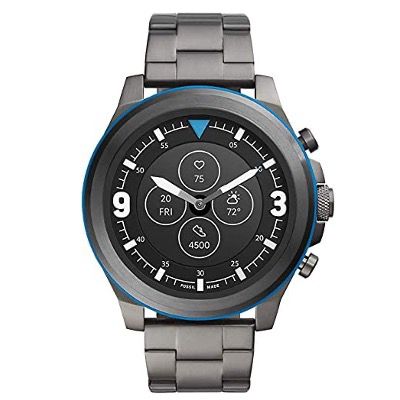 Vorbei! Fossil HR Latitude Hybrid Smartwatch mit Edelstahl Armband für 64,85€ (statt 209€)