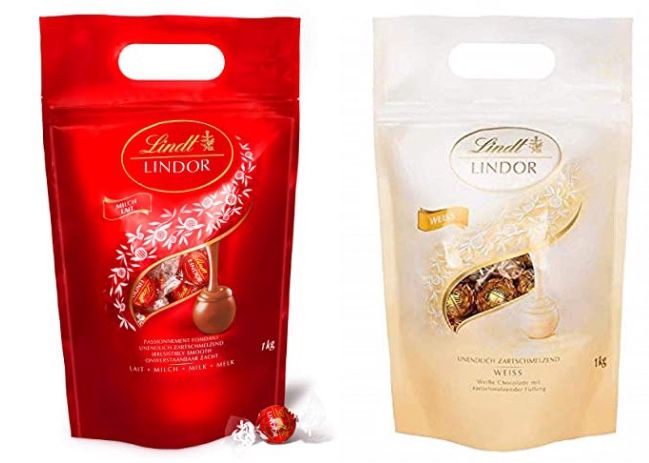 1kg Lindt & Sprüngli Lindor Kugeln versch. Sorten ab je 17€ (statt 22€)   Prime Sparabo