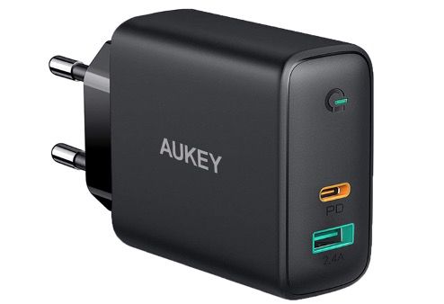 AUKEY USB C Ladegerät 60W Power Delivery mit Dynamic Detect für 26,49€ (statt 50€)