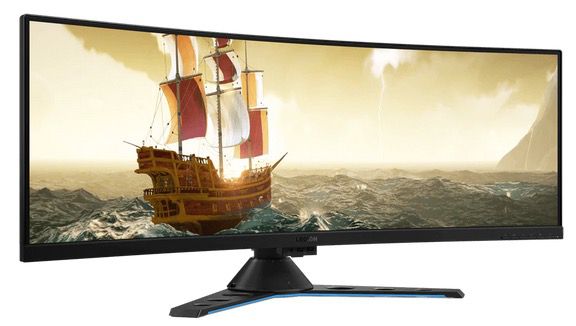 Lenovo Legion Y44w 10 110,2 cm (43,4) Curved HDR Gaming Monitor für 493,13€ (statt 948€)