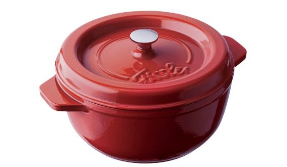 Fissler Arcana Gusseisen Bräter mit 19cm Durchmesser in Rot für 50€ (statt 105€)