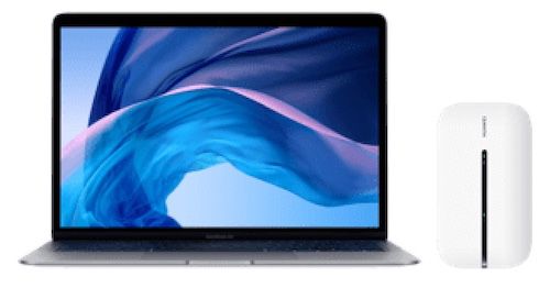 Apple MacBook Air (2020) i3 + Mobile Router für 104,85€ + o2 Allnet Flat unlimited LTE / 5G für 59,99€ mtl.