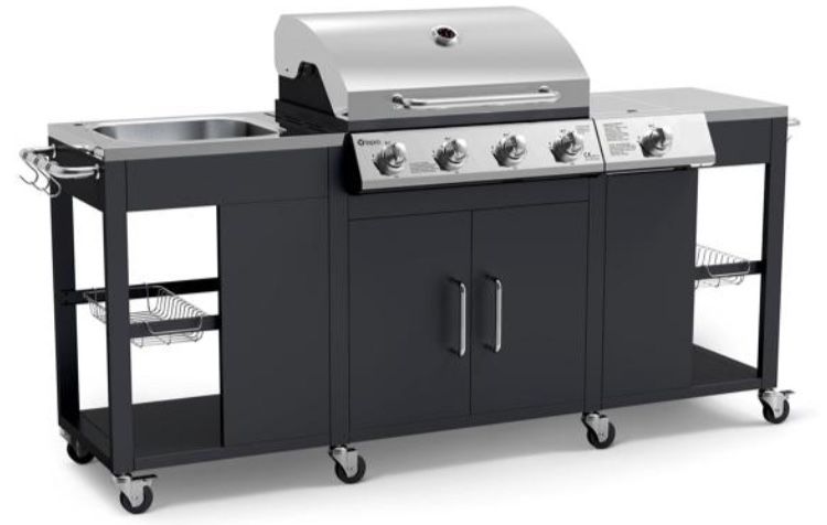 Tepro Clarksburg Gasgrill Küche mit 4 Brennern ab 329,99€ (statt 500€)