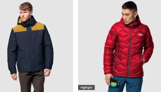 🔥 Endet morgen: Jack Wolfskin 20% Rabatt auf ALLE Jacken (außer Sale/Fleece)   z.B. Pouring Rain 3in1 für 132,53€ (statt 180€)