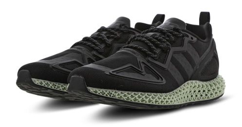 adidas Performance ZX 2K 4D in Schwarz für 109,99€ (statt 195€)