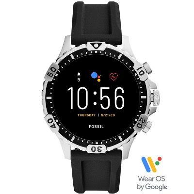 Fossil Smartwatch Garrett HR 5. Gen mit Silikon Armband für 109€ (statt 185€)