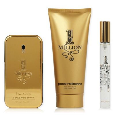 Paco Rabanne 1 Million Set (EdT 50ml + EdT 10ml + Duschgel 100ml) für 49,99€ (statt 57€)