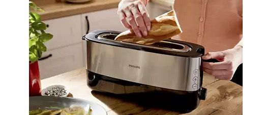 PHILIPS HD2692/90 Viva Collection  Langschlitztoaster für 29,99€ (statt 40€)