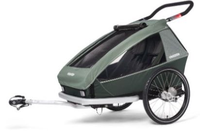 Croozer Kid Vaaya 2 Fahrradanhänger in Jungle Green für 683€ (statt 759€)