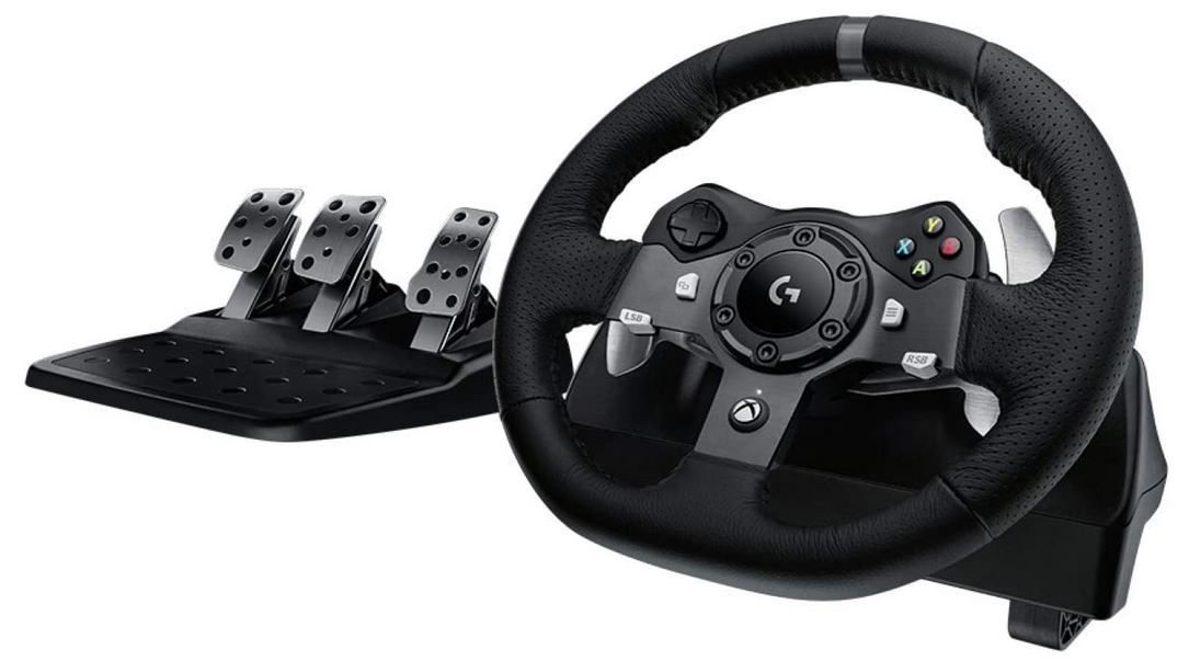 Logitech G920 Driving Force Gaming Lenkrad & Pedale für PC & Konsole für 199,99€ (statt 228€)