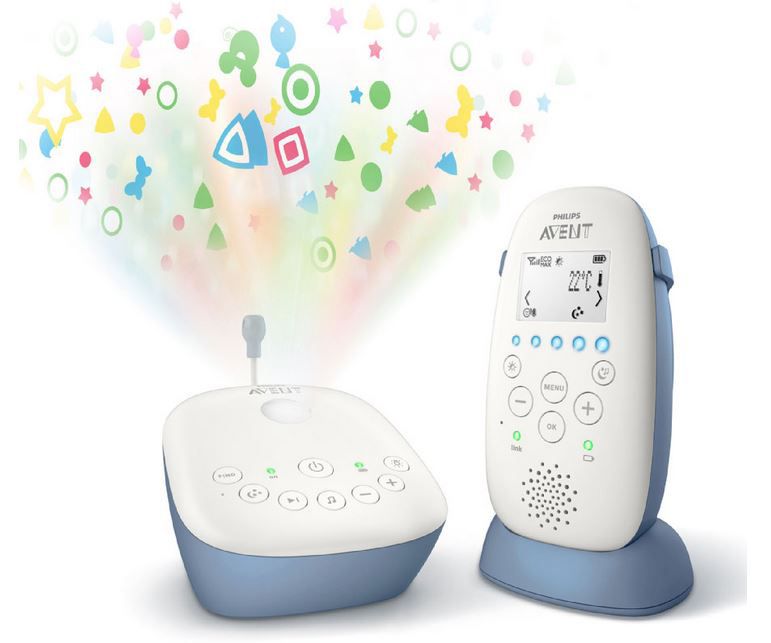 PHILIPS Avent DECT SCD735/26 Babyphone mit Sternenhimmel Projektion für 91,99€ (statt 142€)