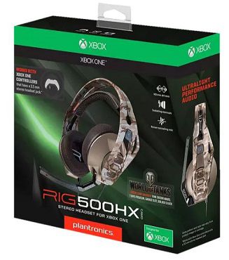 PLANTRONICS RIG 500HX (Offizielle Xbox One Lizenz) Stereo Headset für 42,98€ (statt 53€)