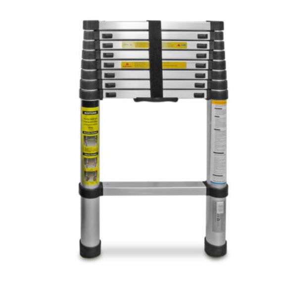 Eaxus Alu-Teleskopleiter max. 2m für 44,99€ (statt 55€)