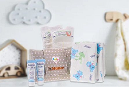 Willkommensgeschenk im Babyclub von Müller kostenlos abholen