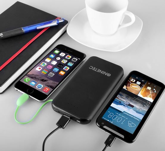 NINETEC NT 610 PowerBank   10.000mAh mit Lightning und Micro USB für 9,99€ (statt 25€)