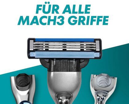 25er Pack Gillette Mach3 Rasierklingen für 33,99€ (statt 45€)
