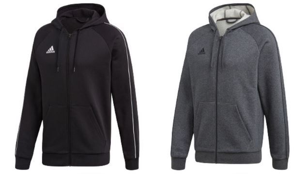 adidas Performance Core 18 Herren Kapuzenjacke für 29,95€ (statt 38€)