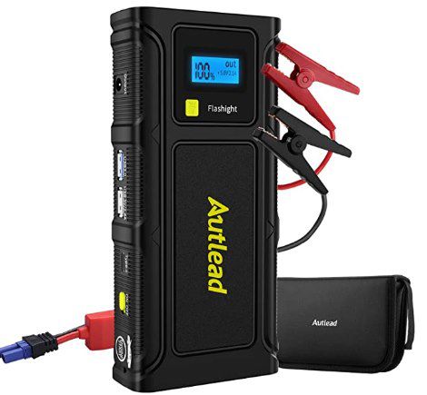 Autlead Kfz-Starthilfe & Powerbank mit 1.000A & 12.000mAh für 45