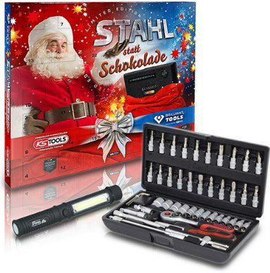 KS Tools Werkzeug Adventskalender 2020 für 33,49€ (statt 39€)