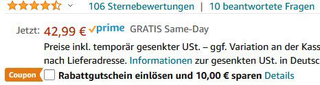 omthing EO002BT BT 5.0 TWS InEar Kopfhörer für 21,49€ (statt 43€)