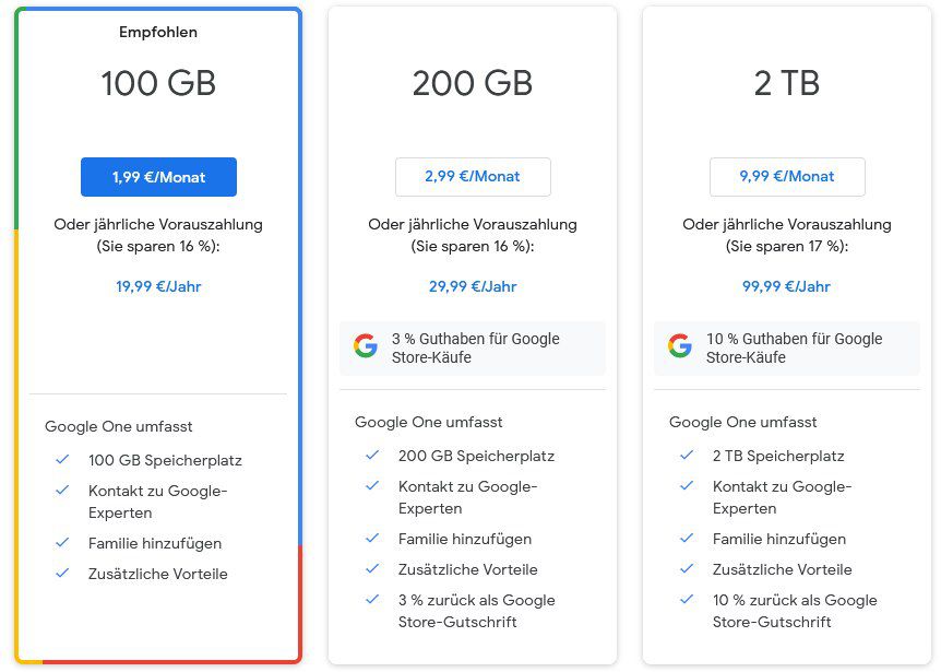 Google Fotos: ab Juni 2021 kostenpflichtig