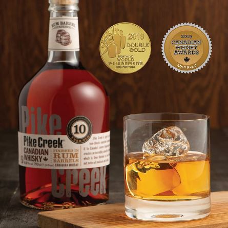 Pike Creek 10 Jahre Canadian Whisky für 23,69€ (statt 29€)
