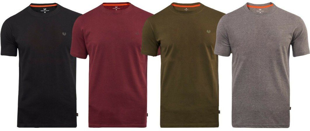 Roberto Barini Herren Kurzarm T Shirt Rundhals für 10,99€   bis 3XL