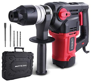 Meterk Bohrhammer mit 1500W & 7.4J für 76,59€ (statt 95€)