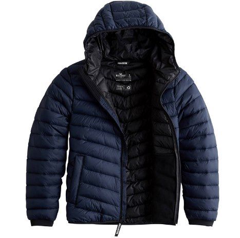 Hollister Steppjacke MW NARROW in Blau für 69,30€ (statt 87€)