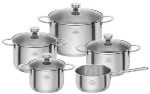 5 tlg. Ballarini Topf Set mit Füllskala & Aluminiumkern für 59,93€ (statt 81€)