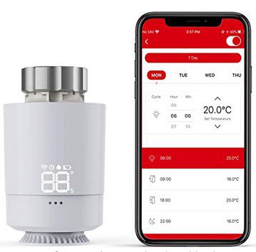 SASWELL SEA802DF Thermostat mit App Anbindung & Bridge für 29,99€ (statt 50€)