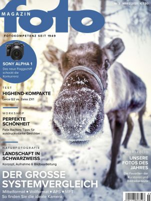 3 Ausgaben vom foto Magazin für 24€ + 20€ BestChoice Gutschein