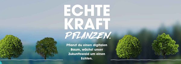 Gratis: Mit Gerolsteiner einen Baum pflanzen
