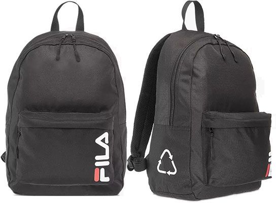 Fila Rucksack aus rPET Material in Schwarz für 9,73€ (statt 20€)