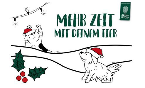 Gratis: Mit Green Petfood Tier Adventskalender basteln